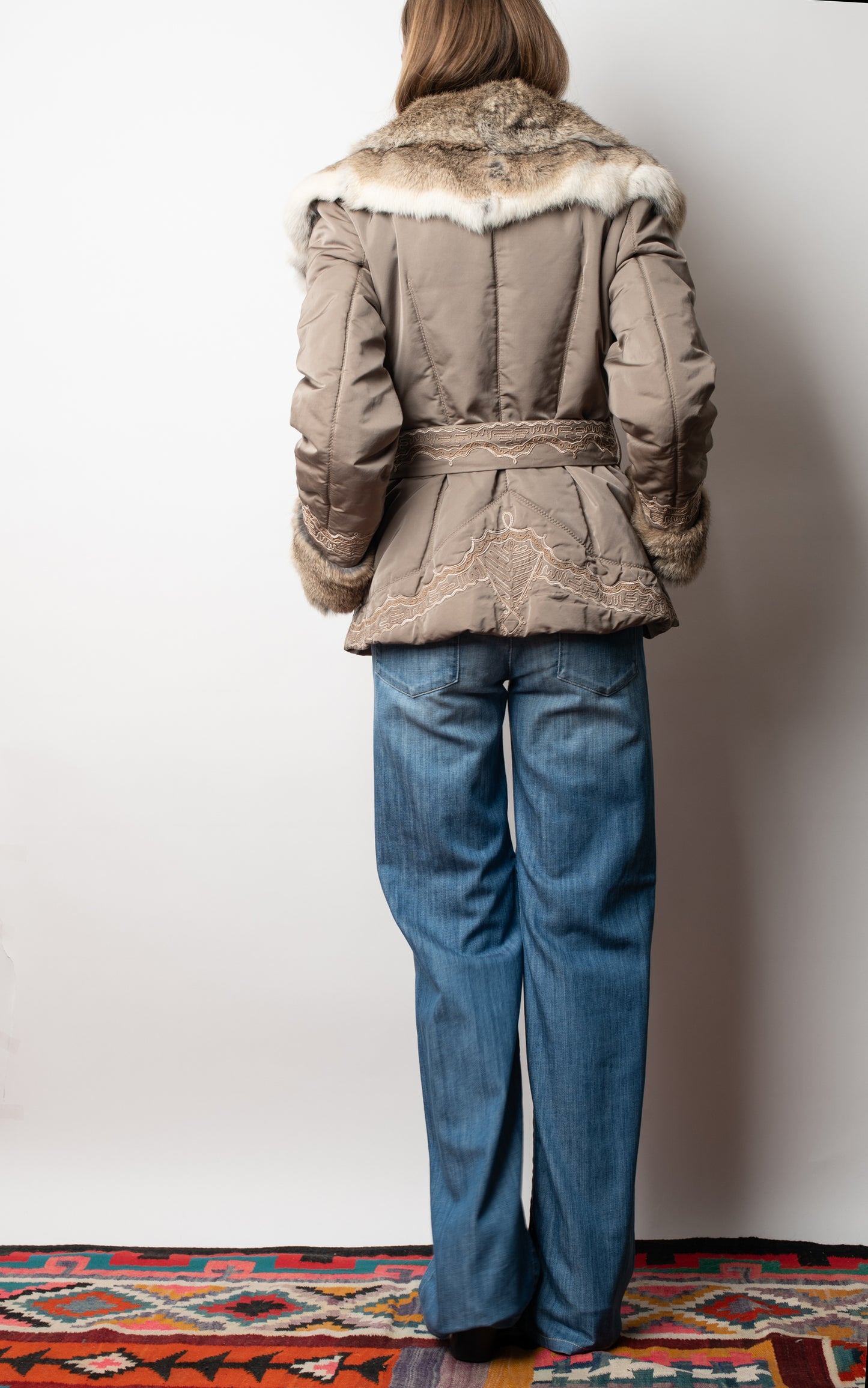 Abrigo piel impermeable