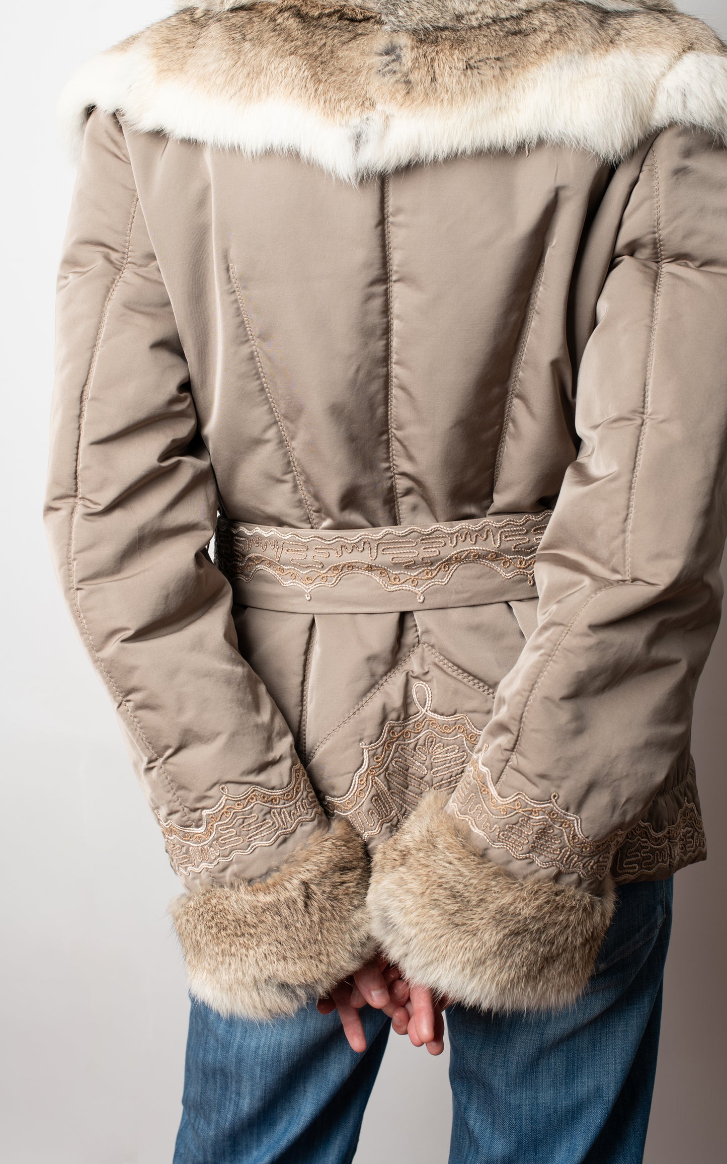 Abrigo piel impermeable