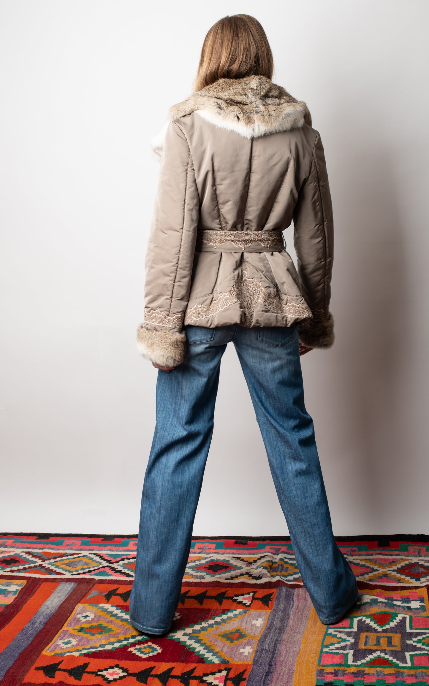 Abrigo piel impermeable