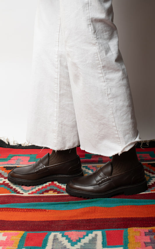 Mocasines maxi Marrones