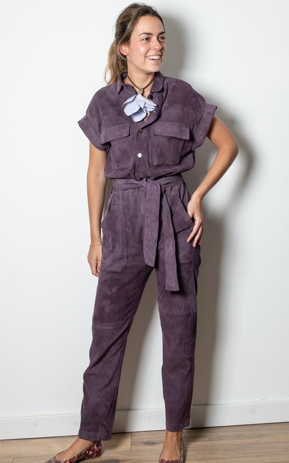 Mono de ante morado
