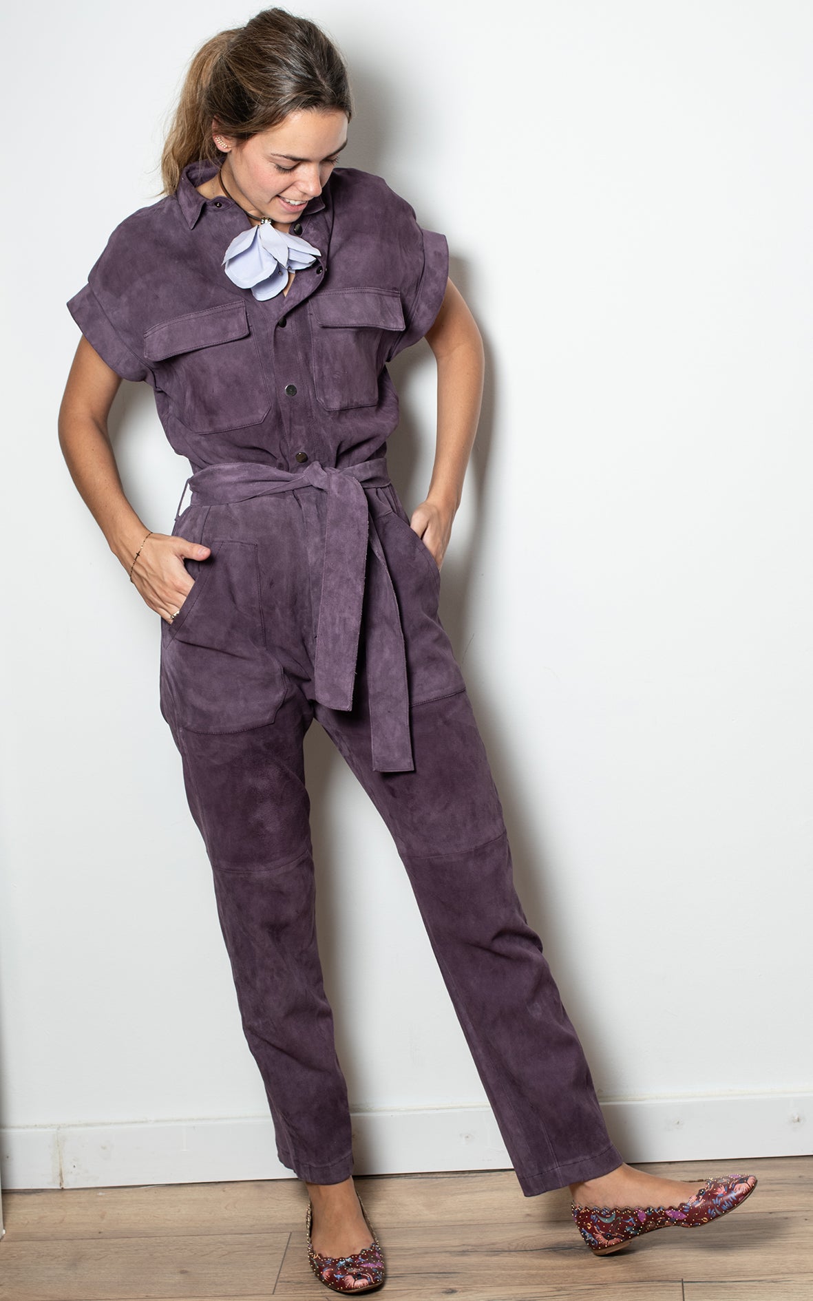 Mono de ante morado