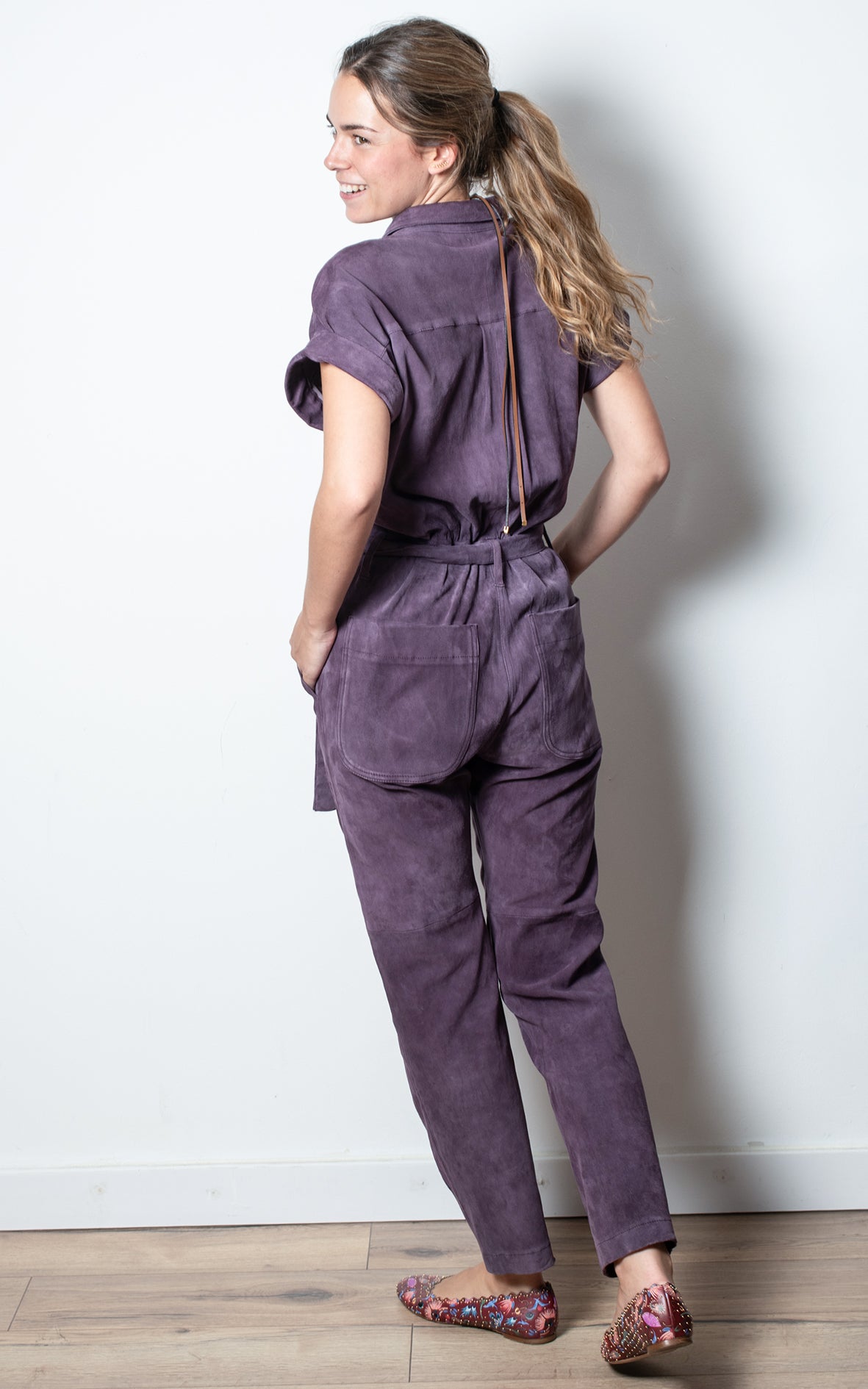 Mono de ante morado