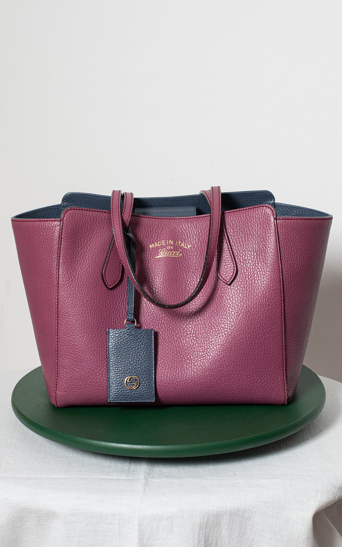 Gucci swing tote mediano malva