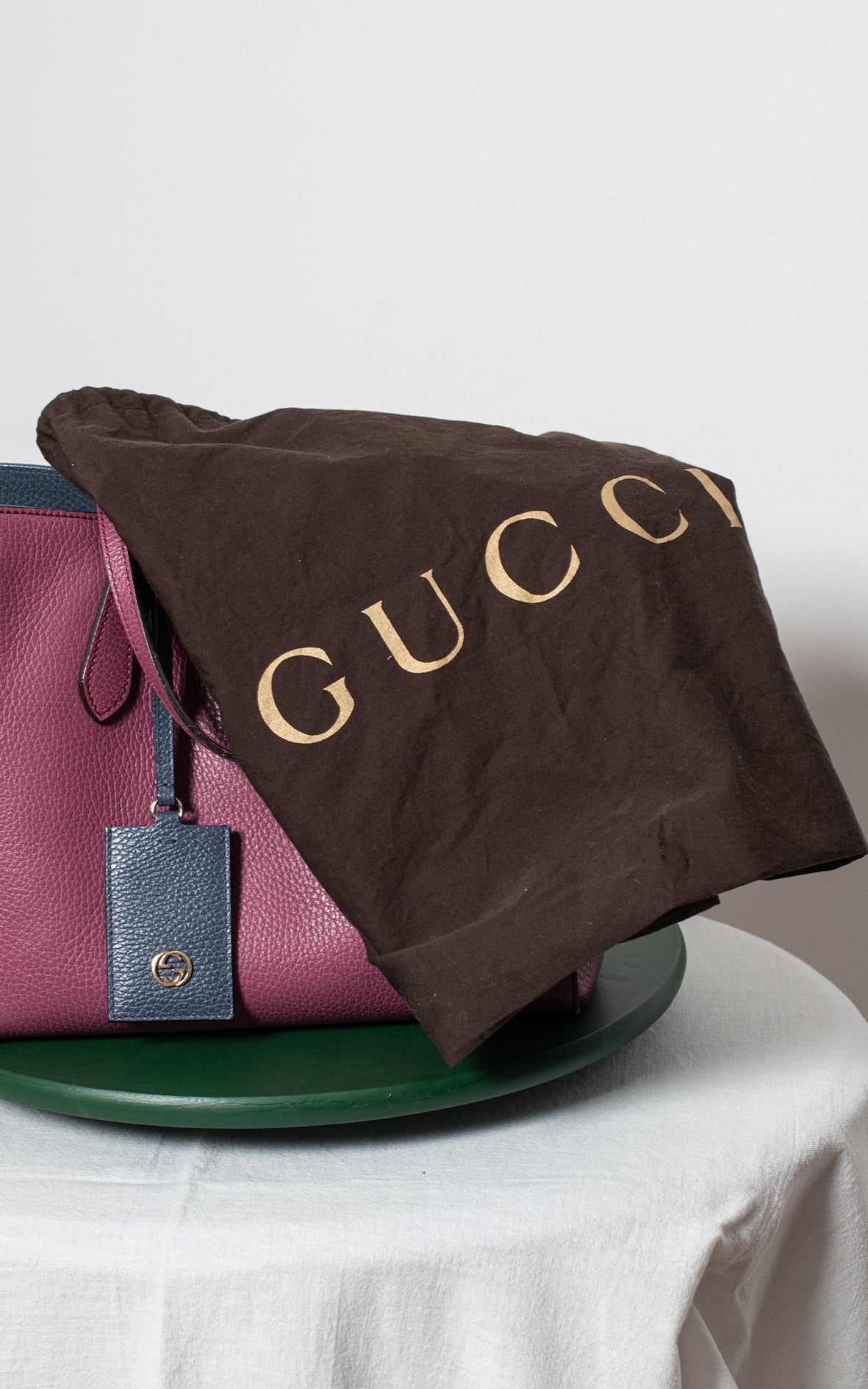 Gucci swing tote mediano malva