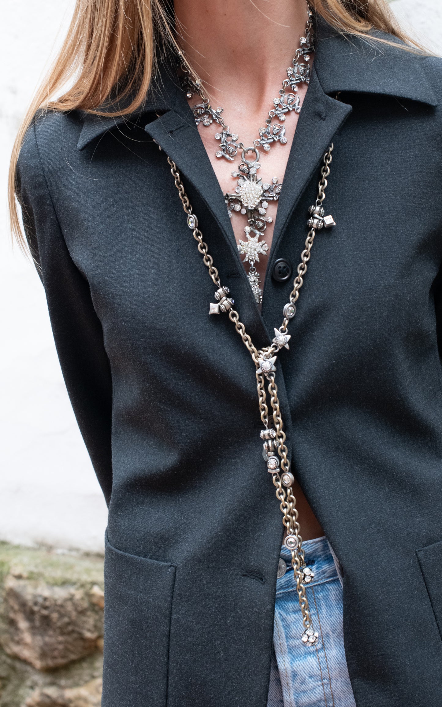 Collar largo / cinturón