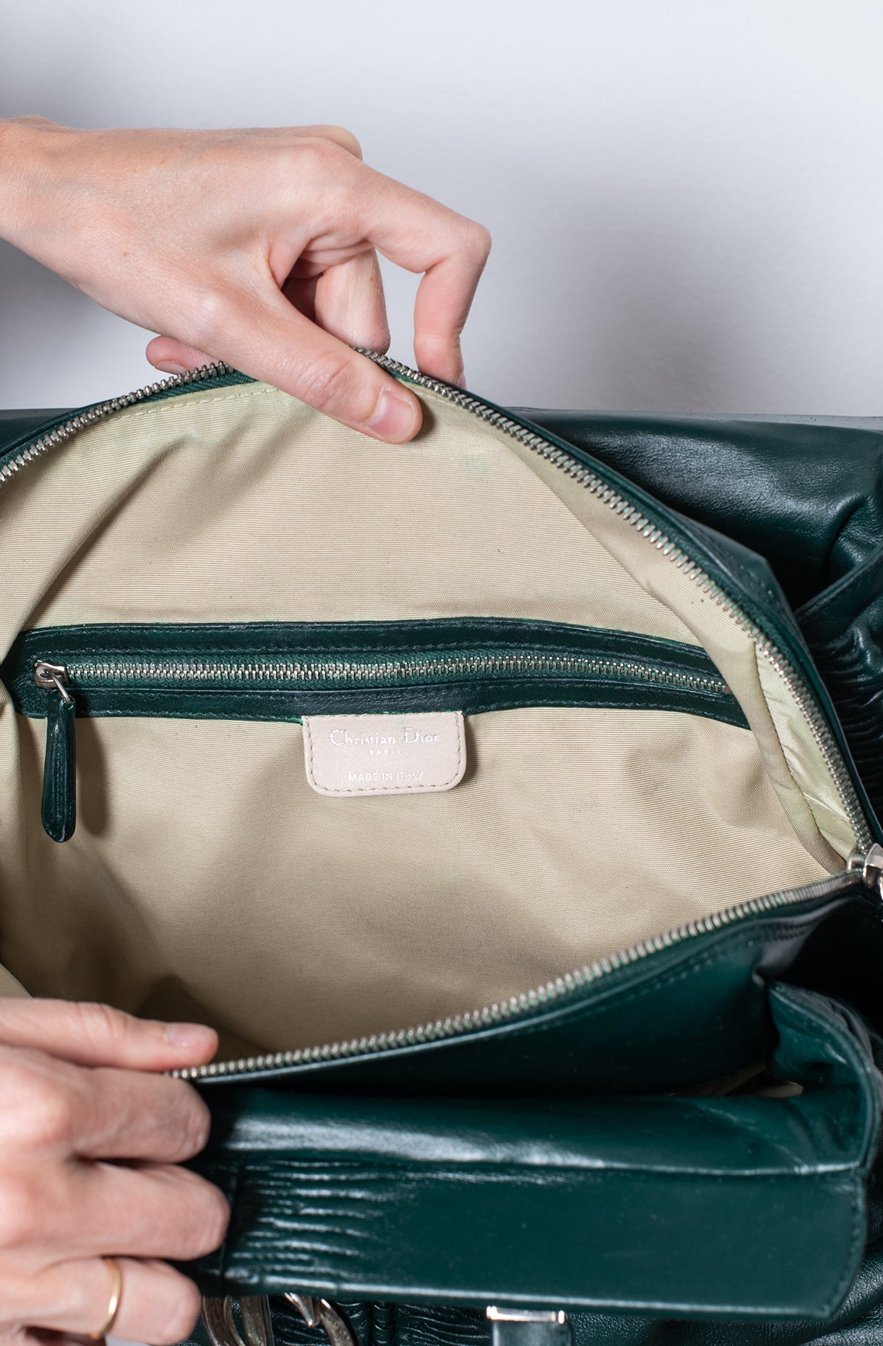 Bolso verde Karenina