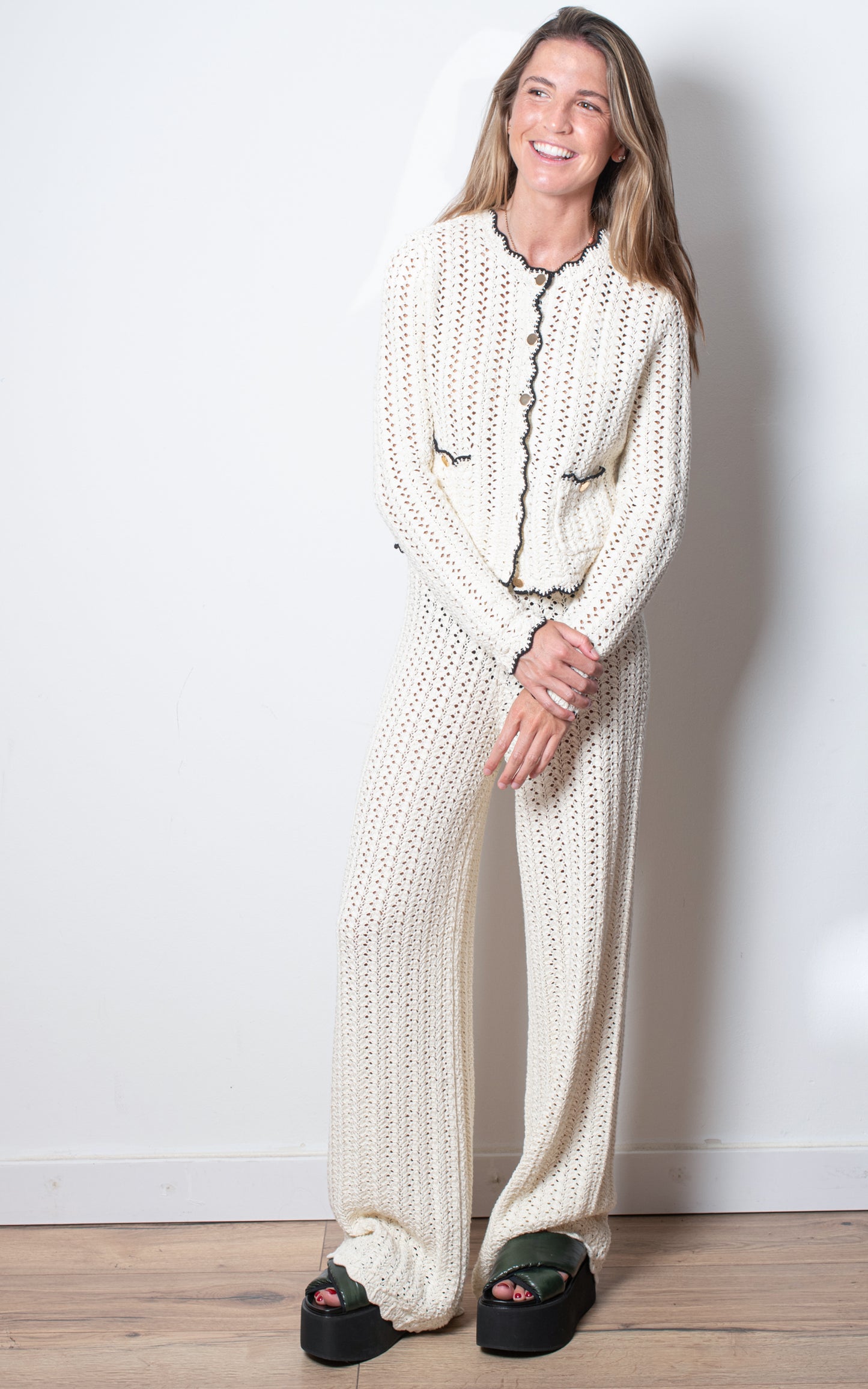 Pantalones crochet