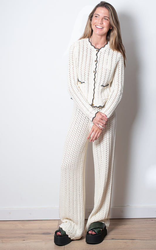 Pantalones crochet