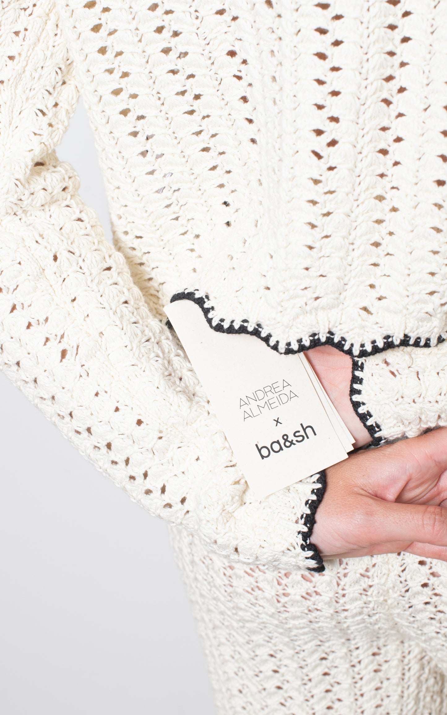 Chaqueta de crochet