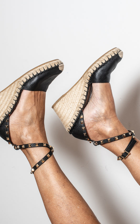 Cuñas negras rockstud