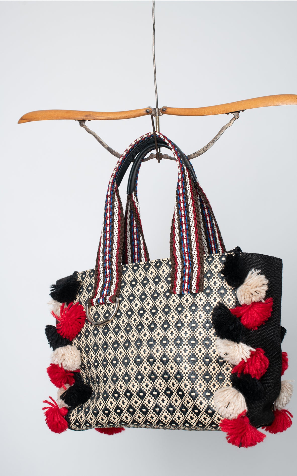 Bolso Etro lona y rafia