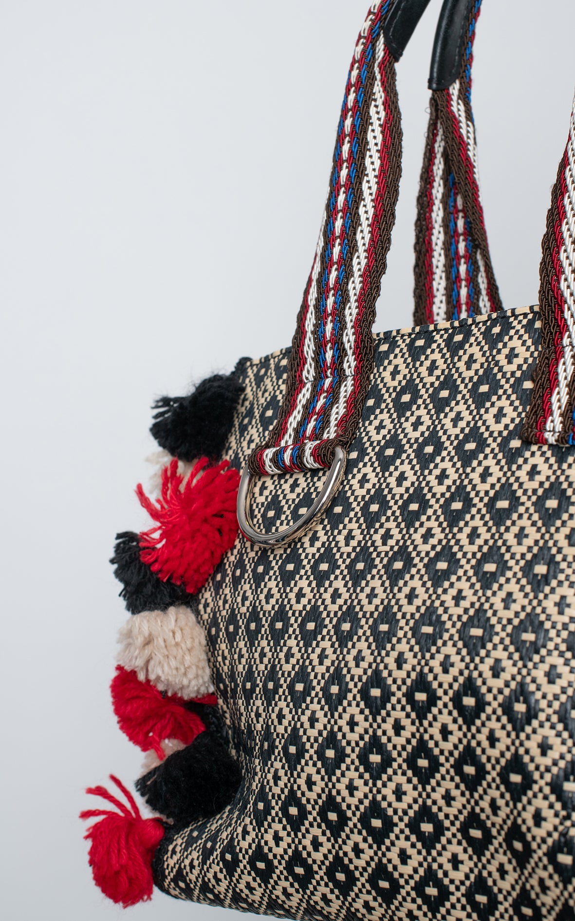Bolso Etro lona y rafia
