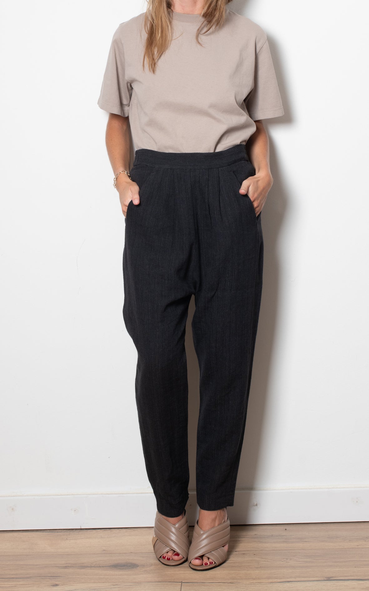 Pantalones jaspeados