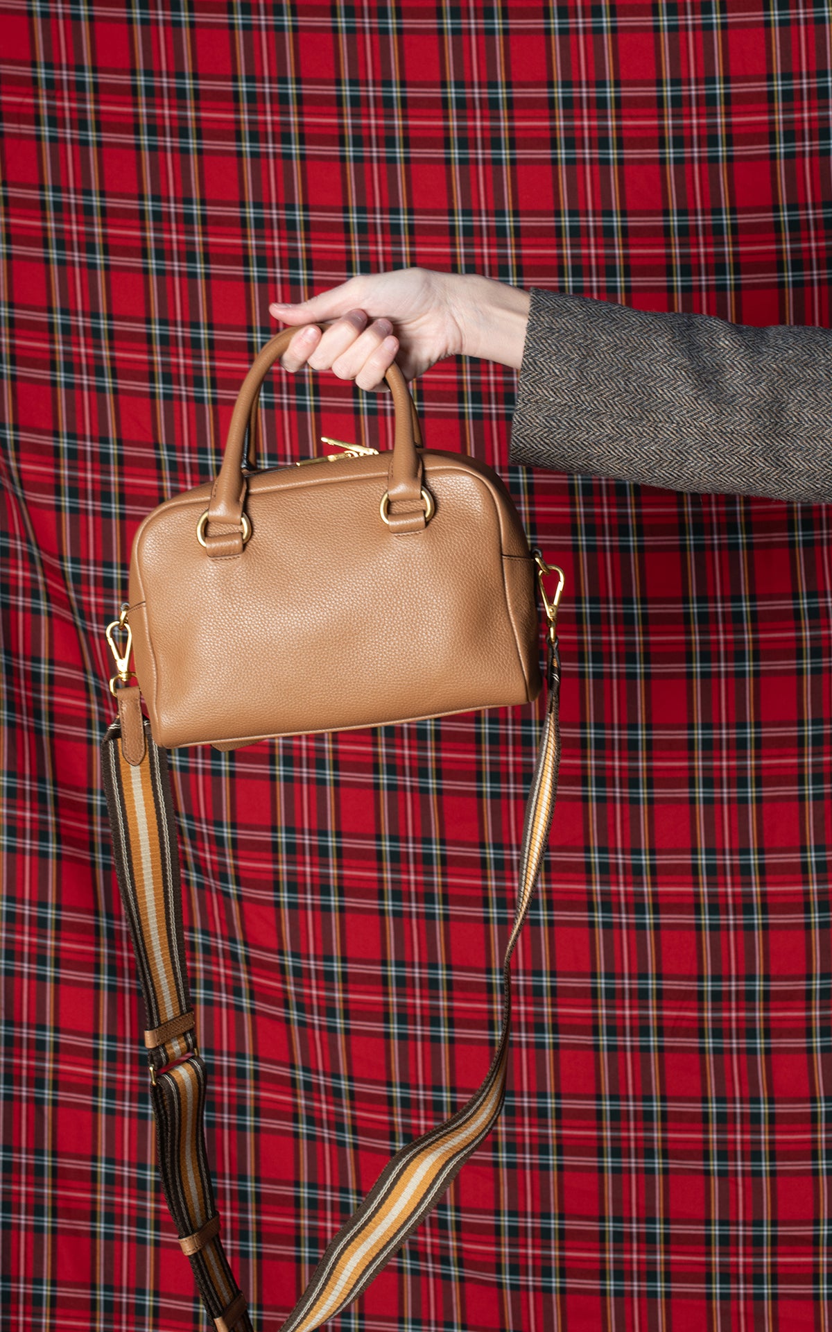 Bolso mini Bauletto marrón