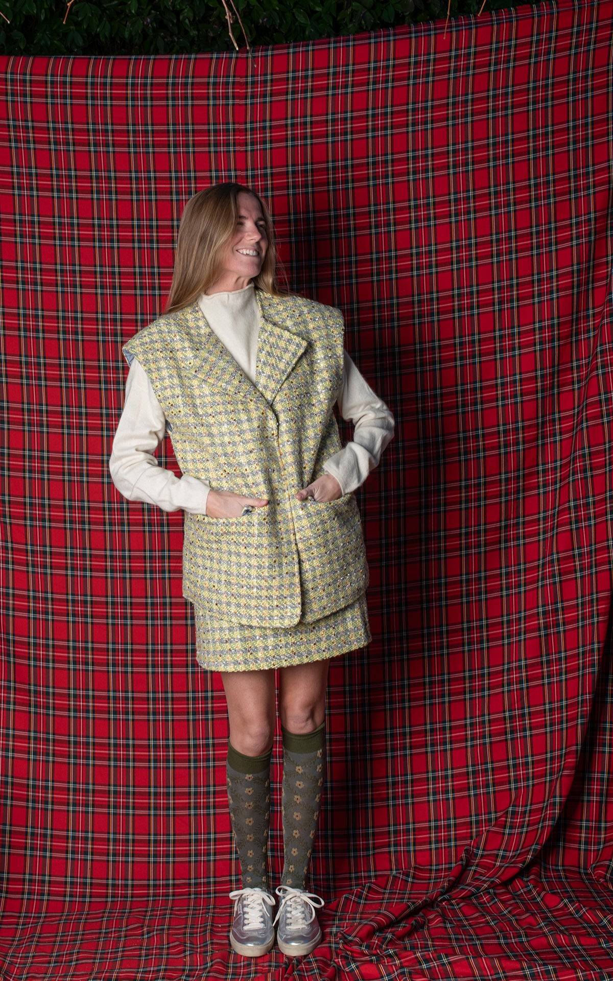Total look tweed