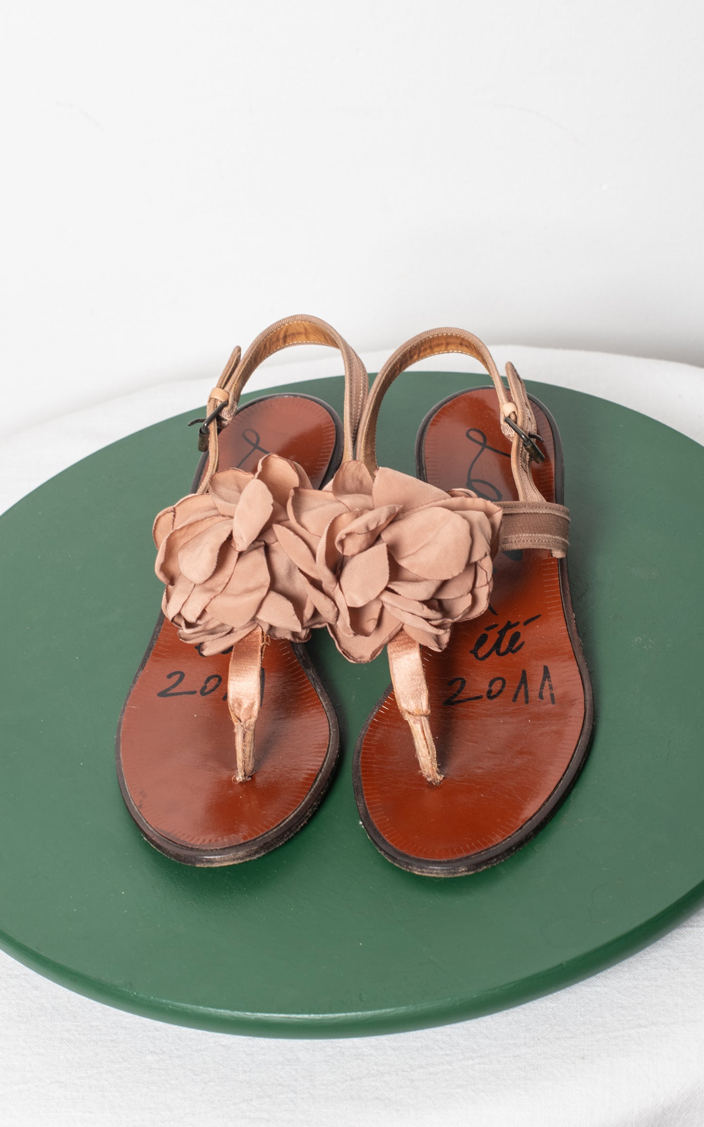 Sandalias flor