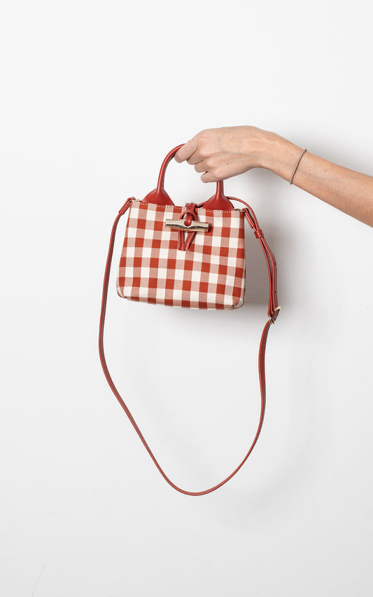 Bolso le roseau cuadros