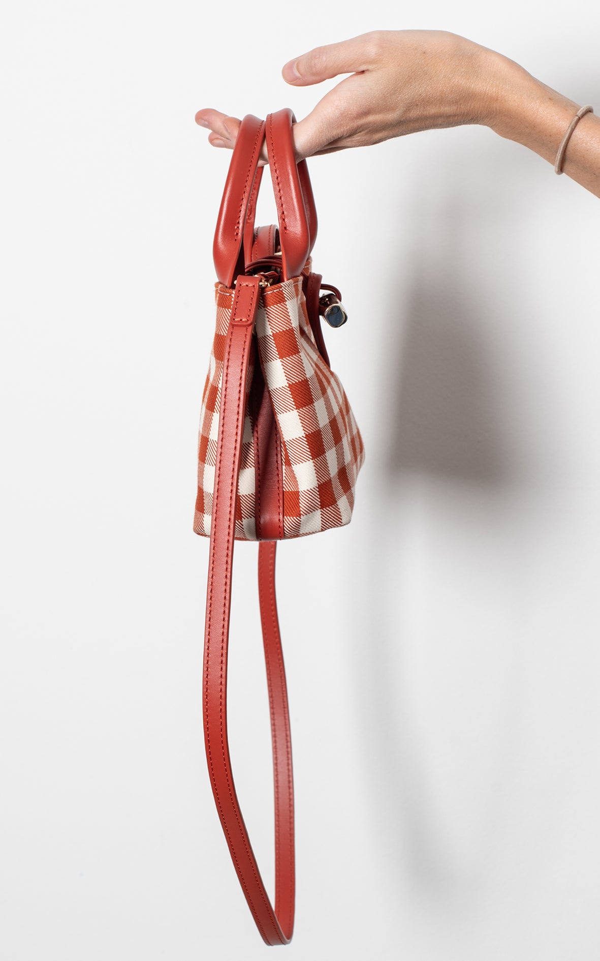 Bolso le roseau cuadros