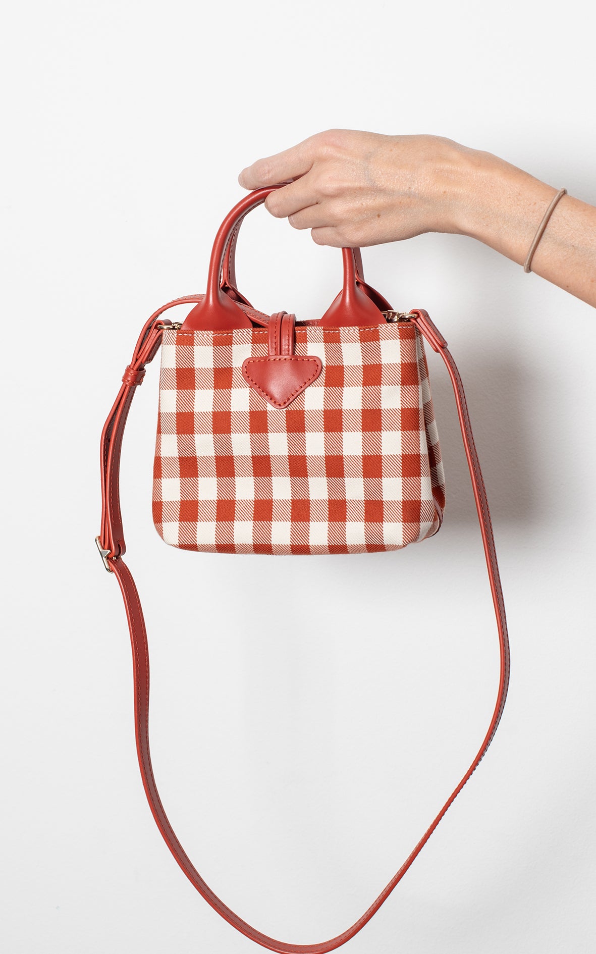 Bolso le roseau cuadros