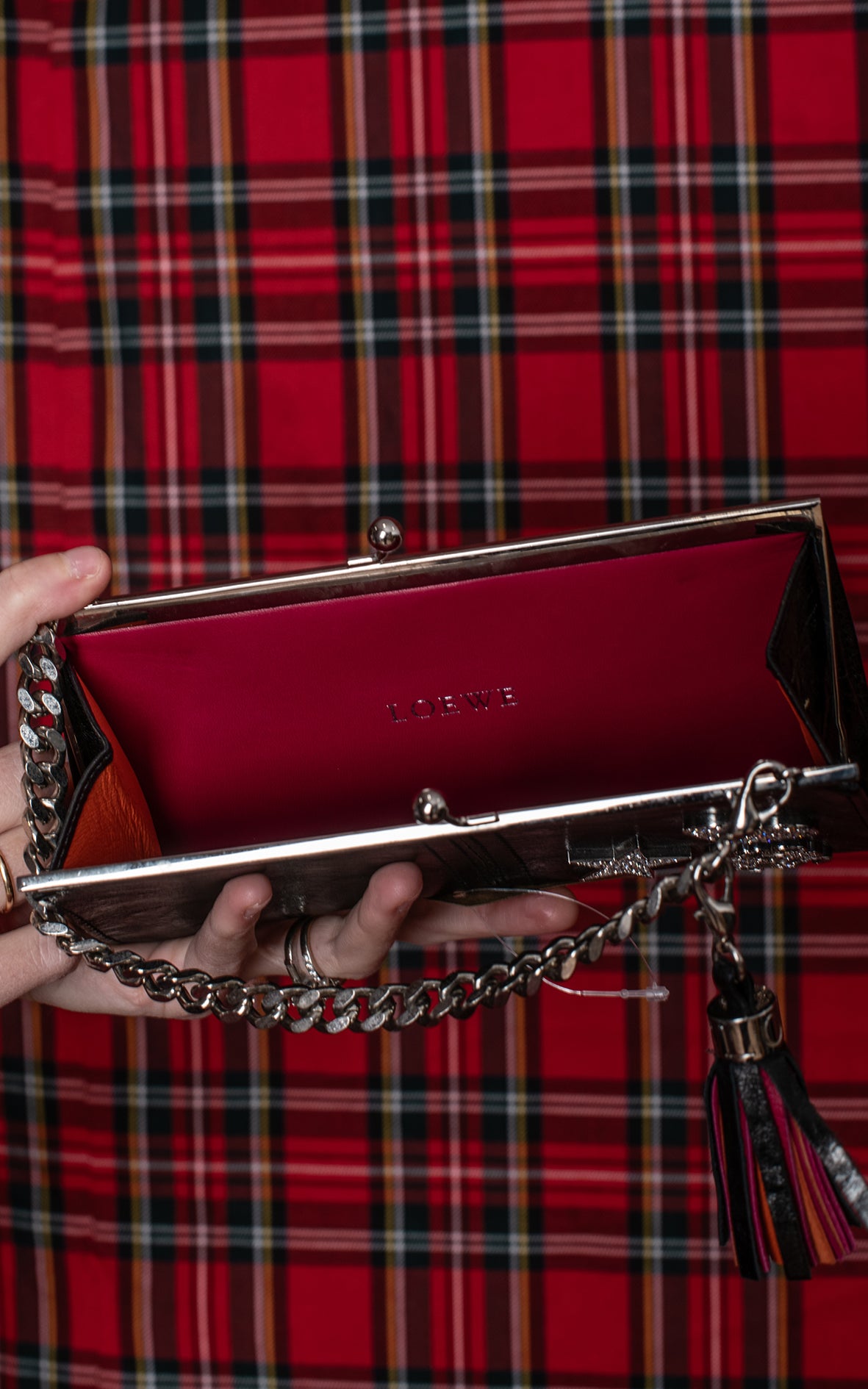 Bolso mini piel negro