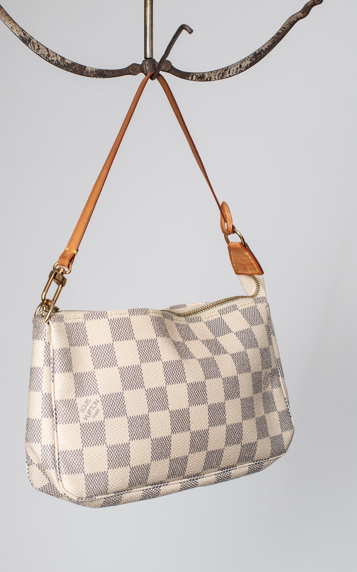 Bolso pochette damero