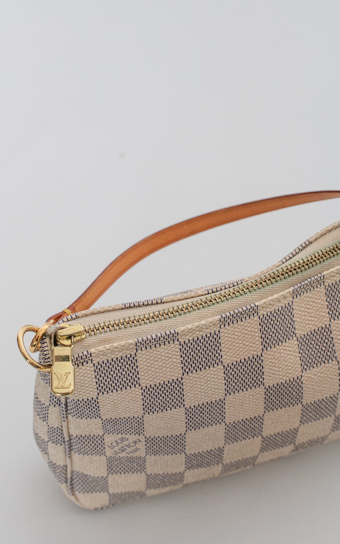 Bolso pochette damero