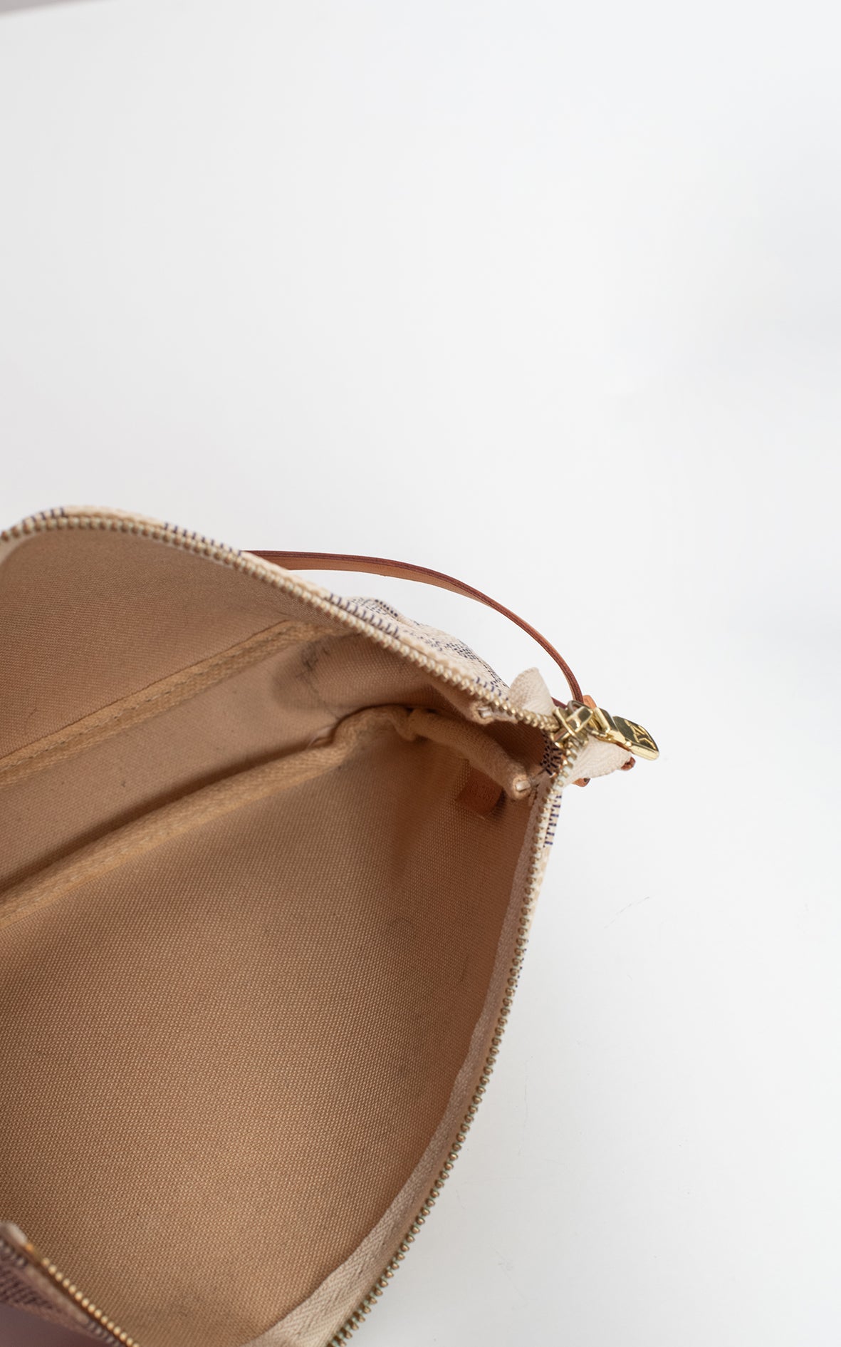 Bolso pochette damero