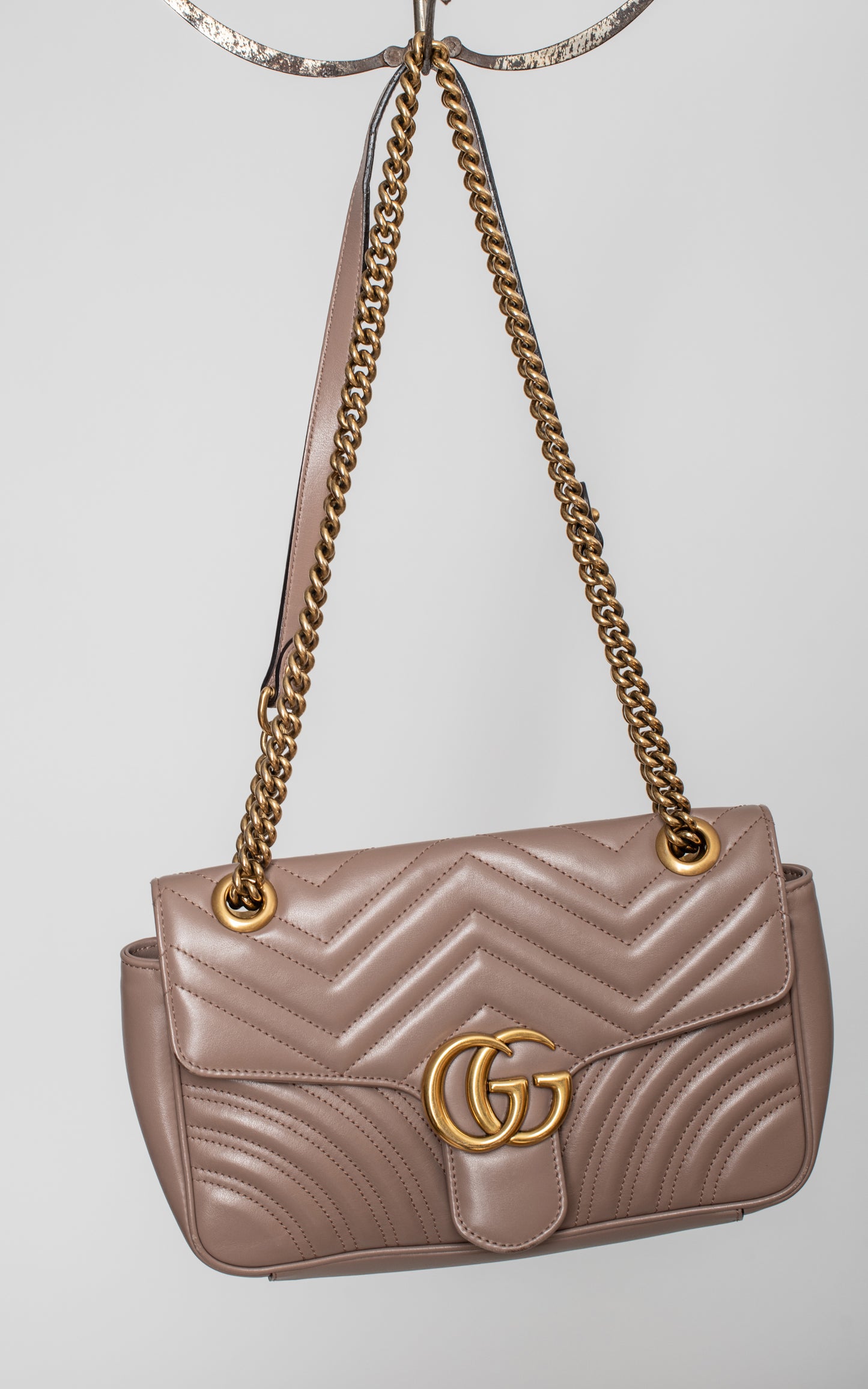 Bolso Gucci piel marrón
