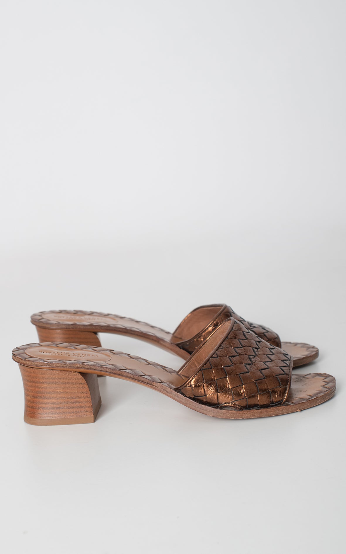 Mules color cobre