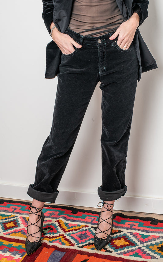 Pantalones de terciopelo