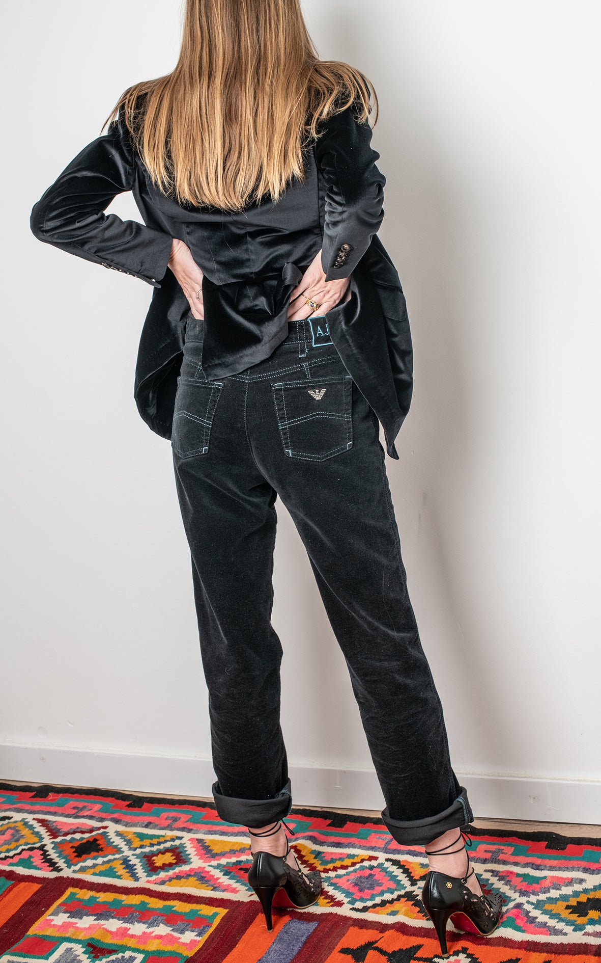 Pantalones de terciopelo