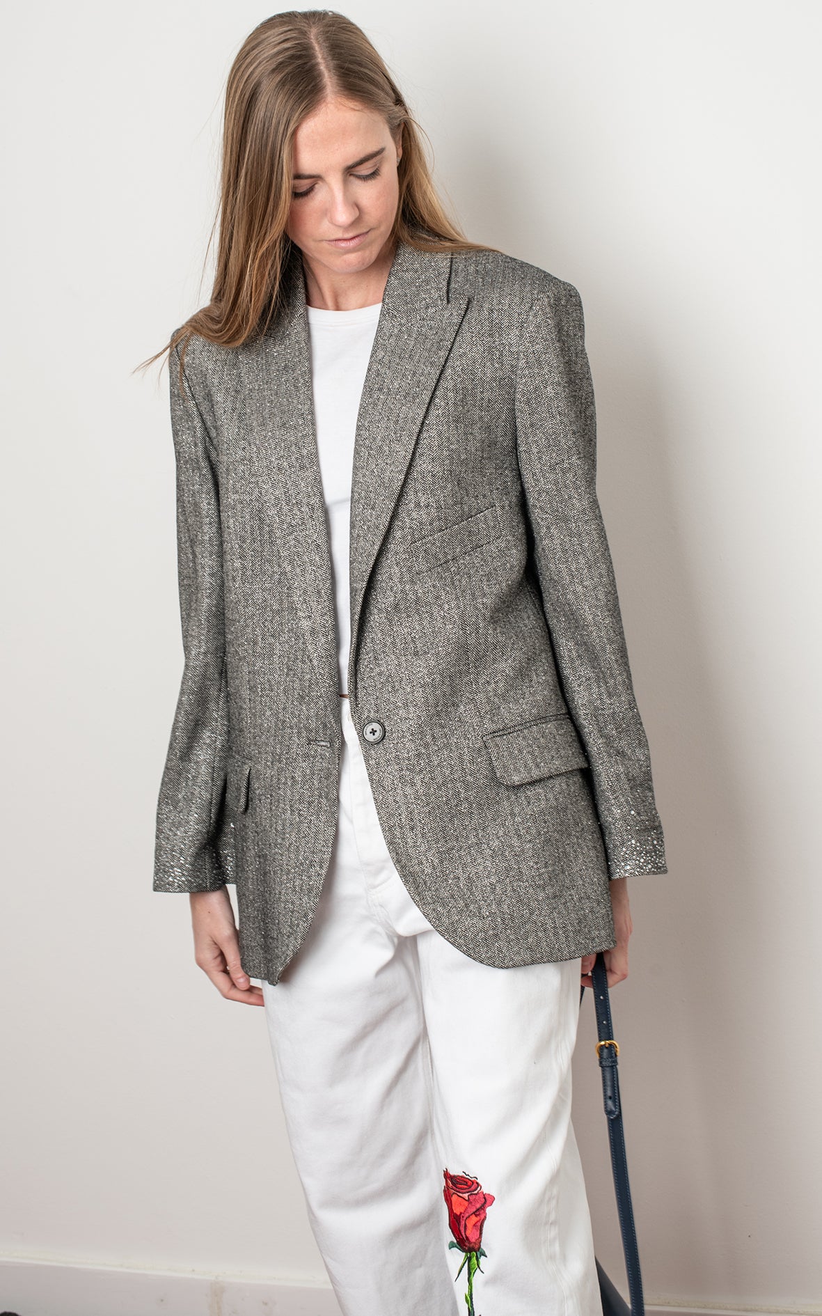 Blazer brilli gris