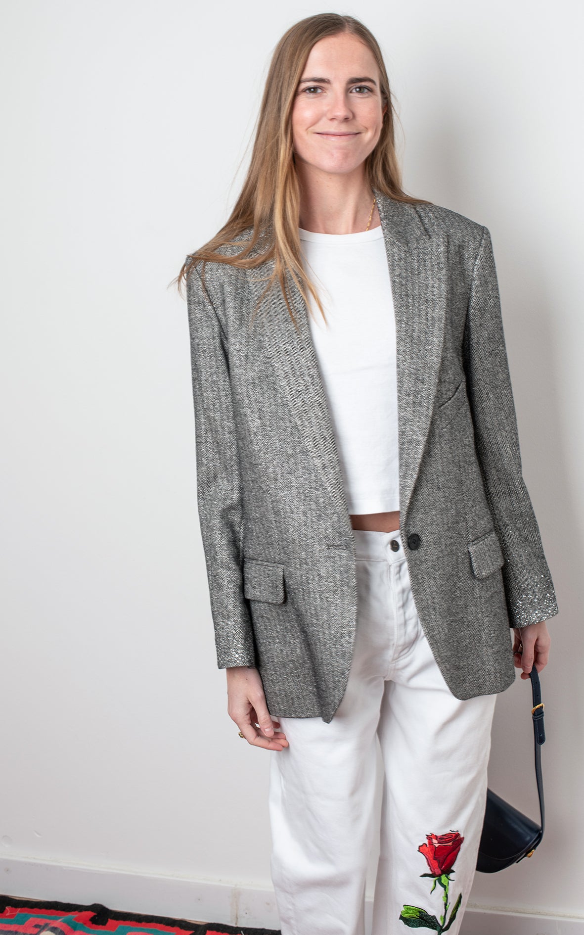 Blazer brilli gris
