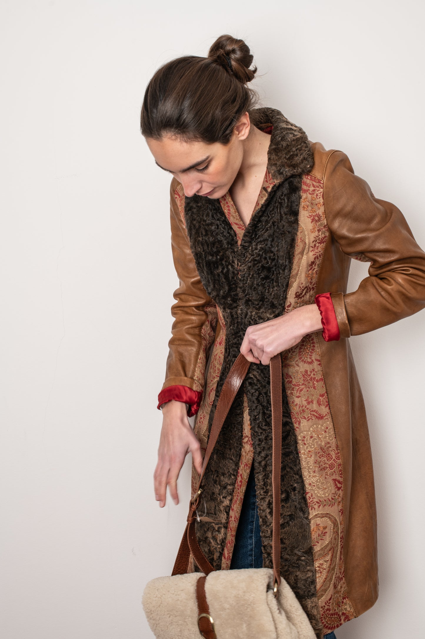 Abrigo piel y amebas