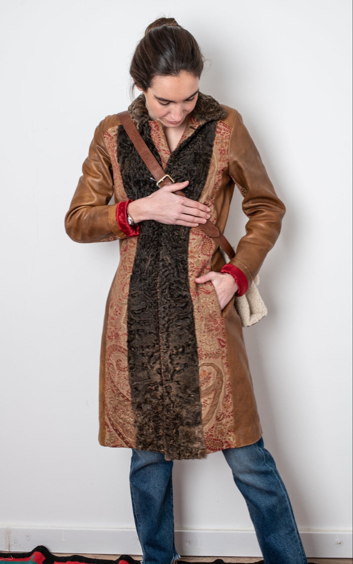 Abrigo piel y amebas