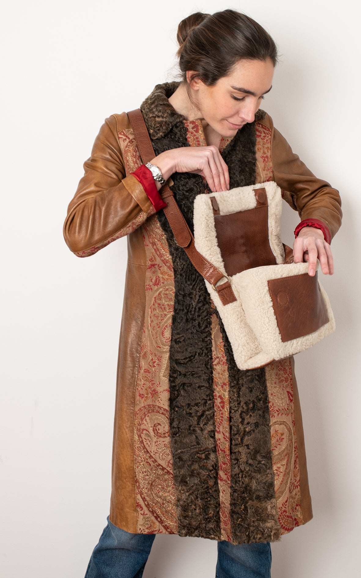 Abrigo piel y amebas