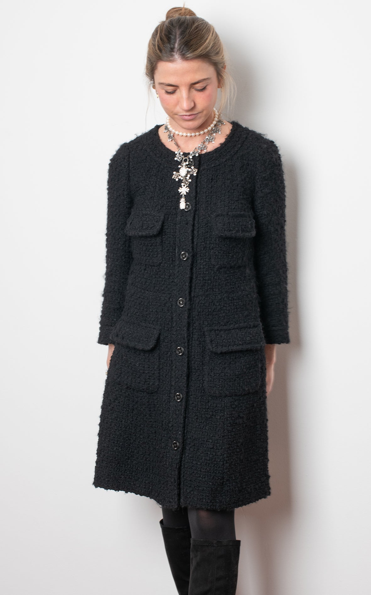 Abrigo chanel tweed