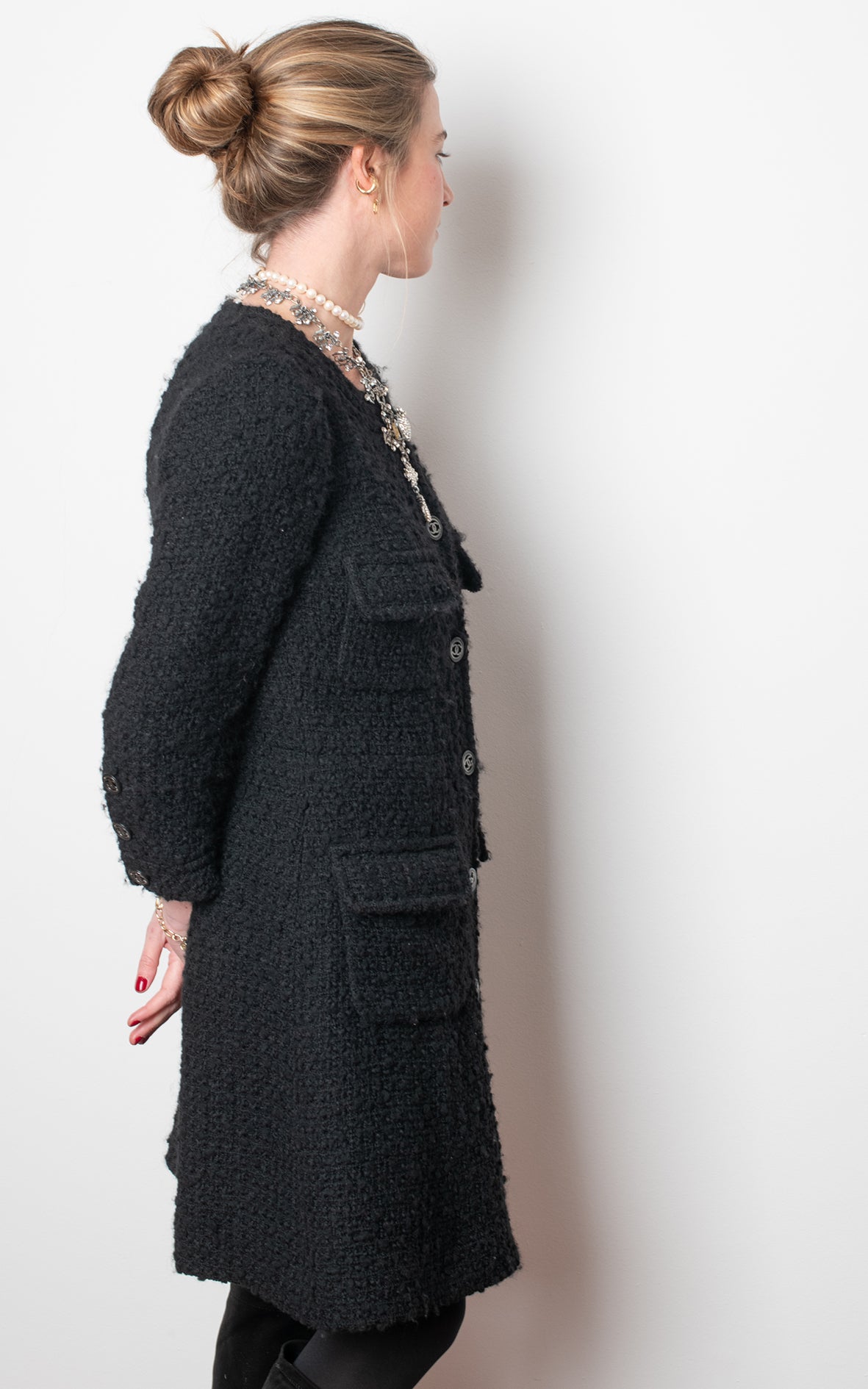 Abrigo chanel tweed