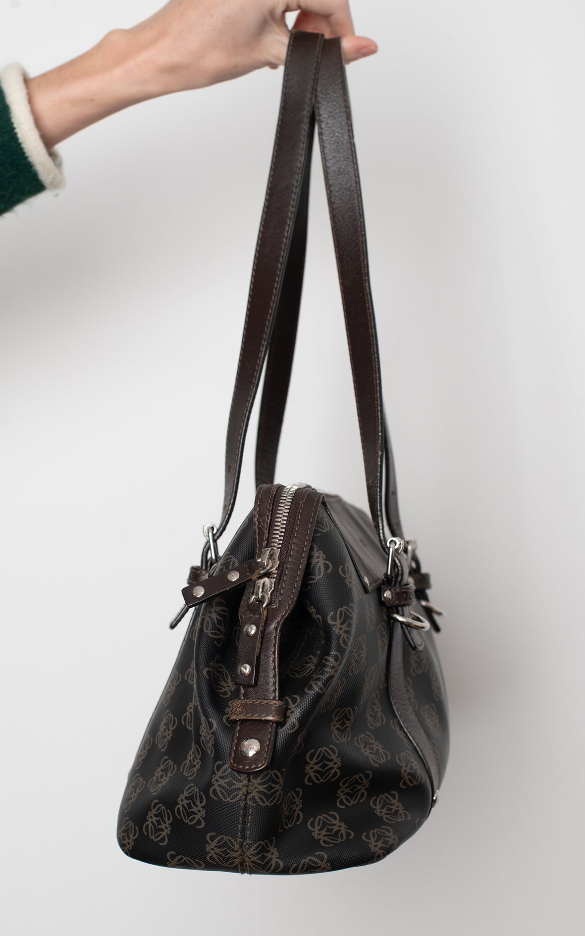 Bolso vintage lona