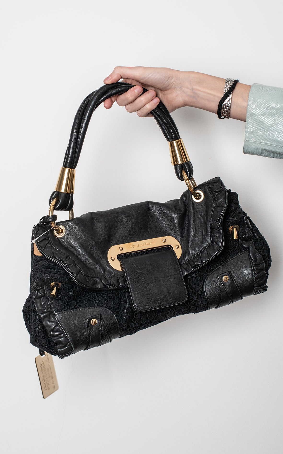 Bolso negro hombro