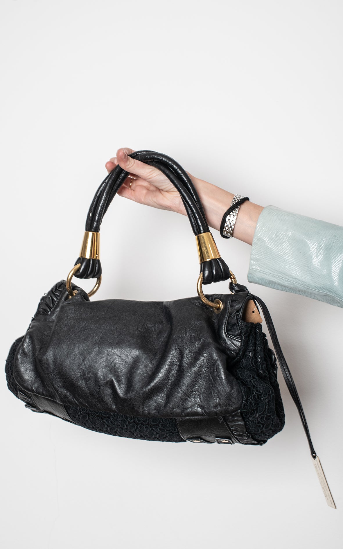 Bolso negro hombro