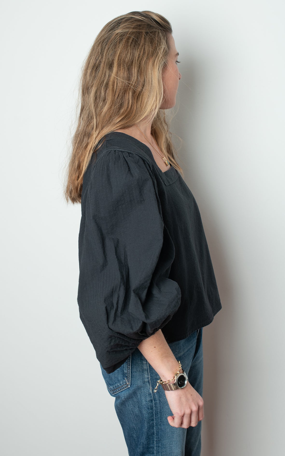 Camisa de manga ancha