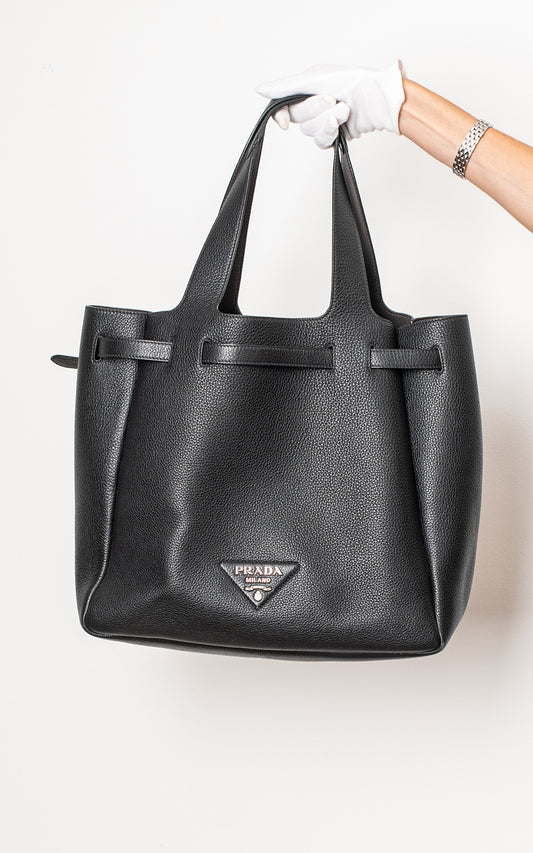 Tote bag dynamique belted