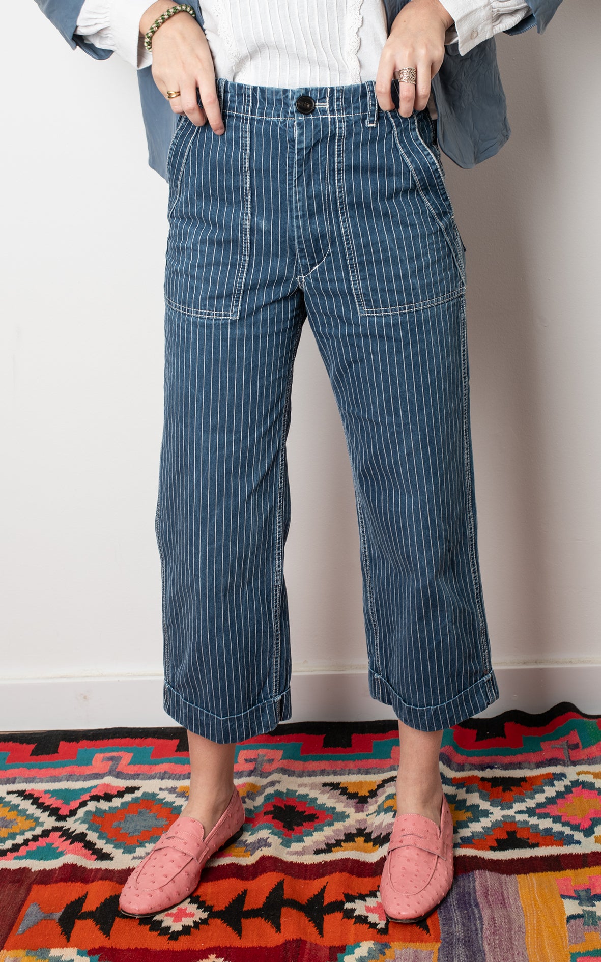 Pantalones de rayas