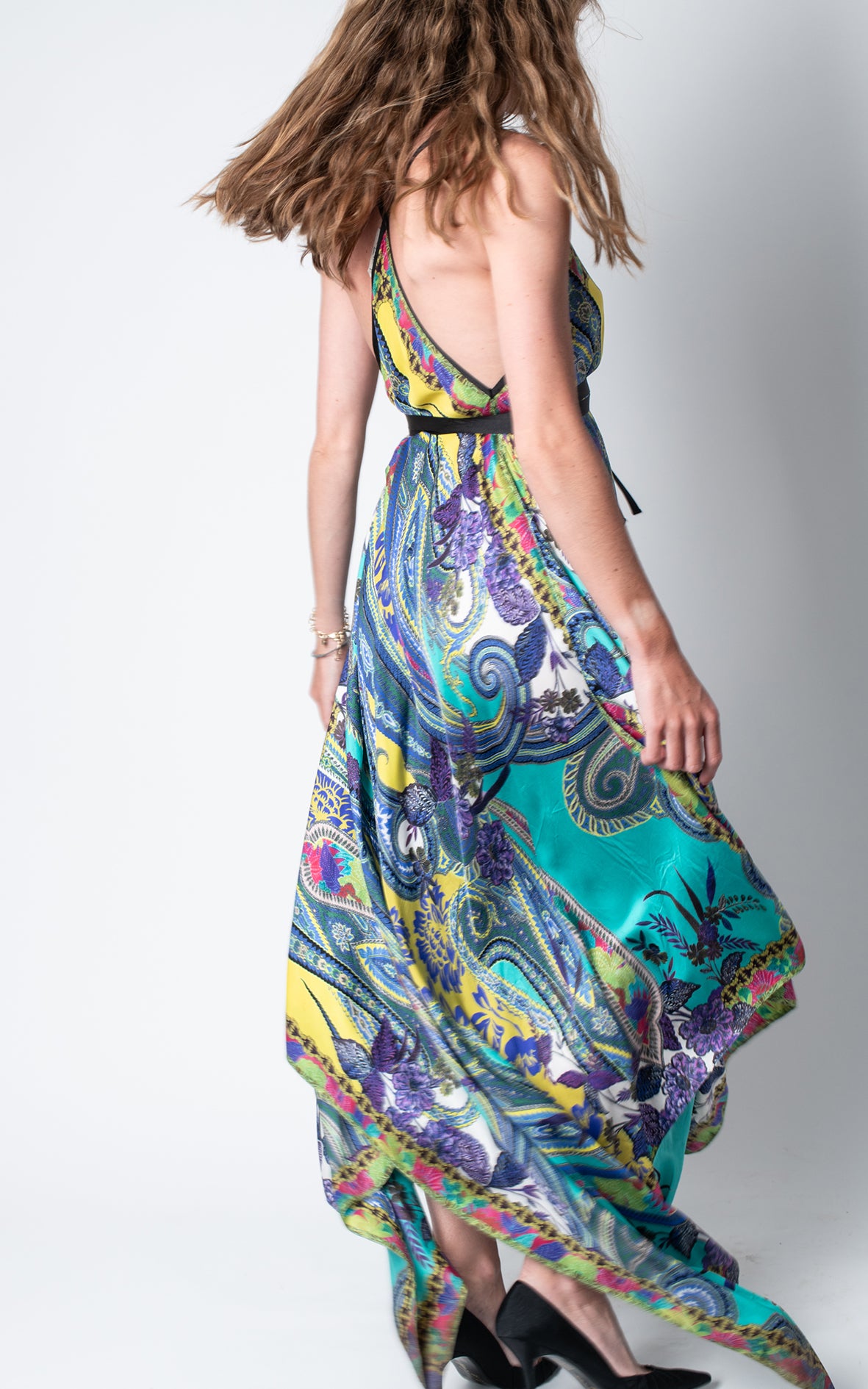 Vestido tirantes colores