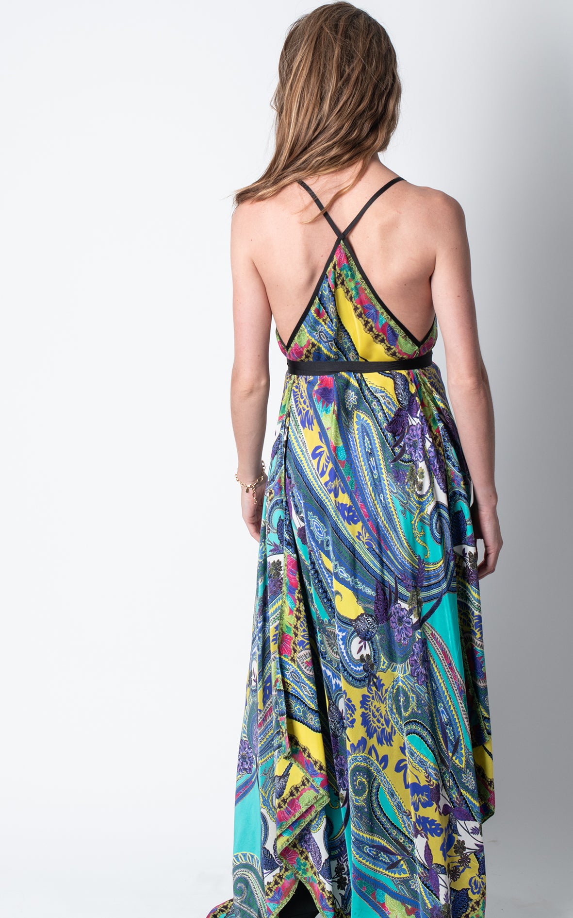 Vestido tirantes colores