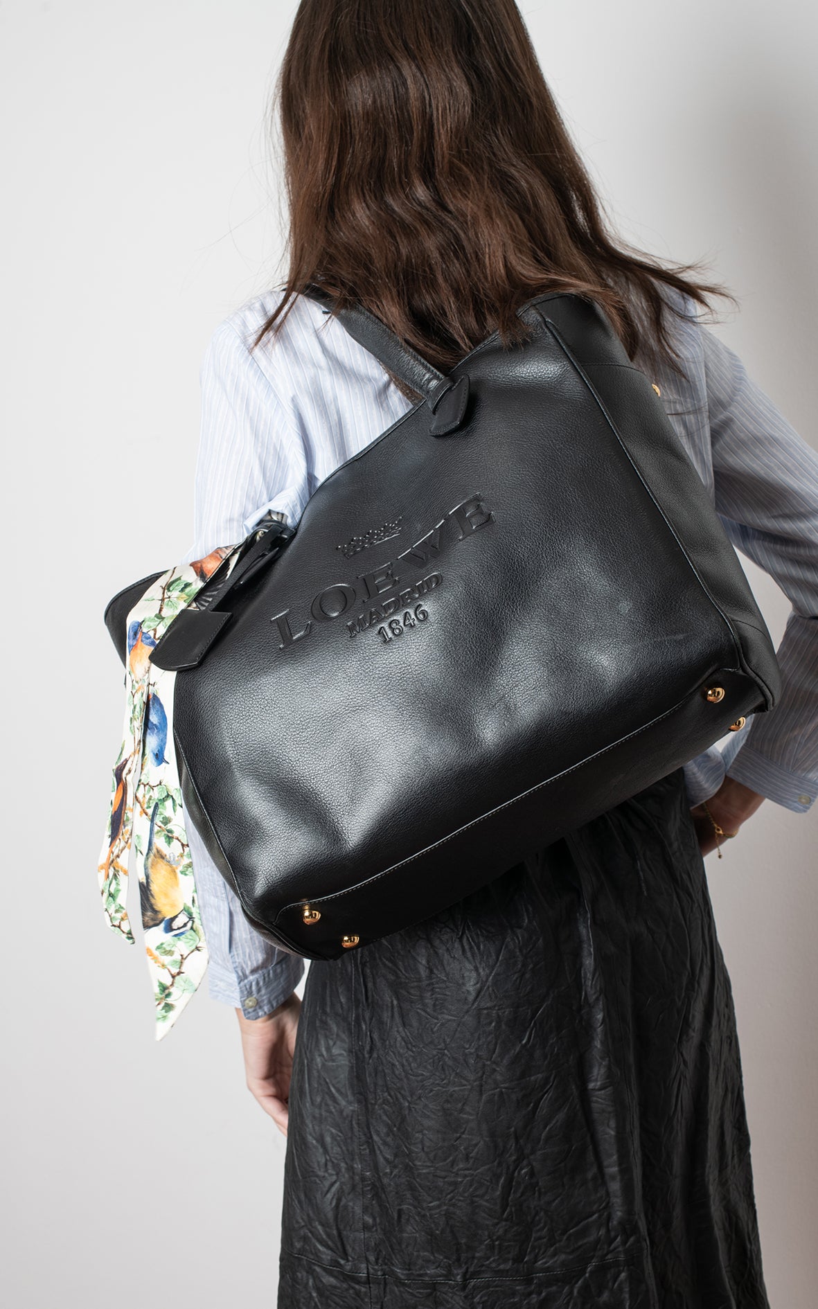 Bolso heritage negro