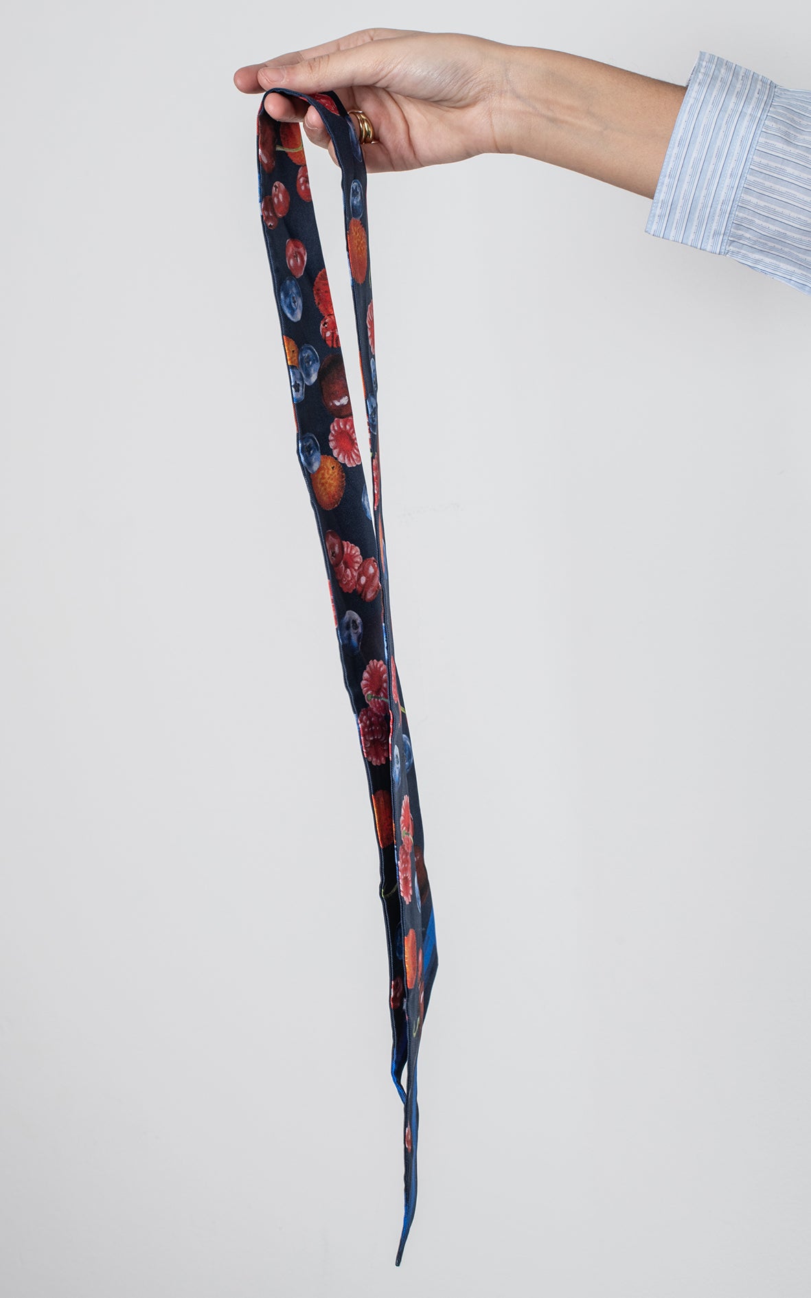 Twill de seda frutos