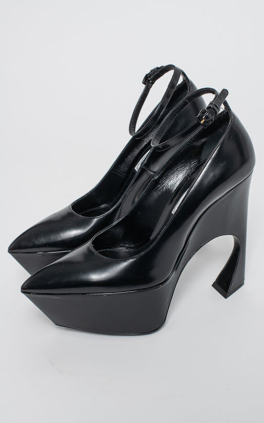 Zapatos plataforma negros